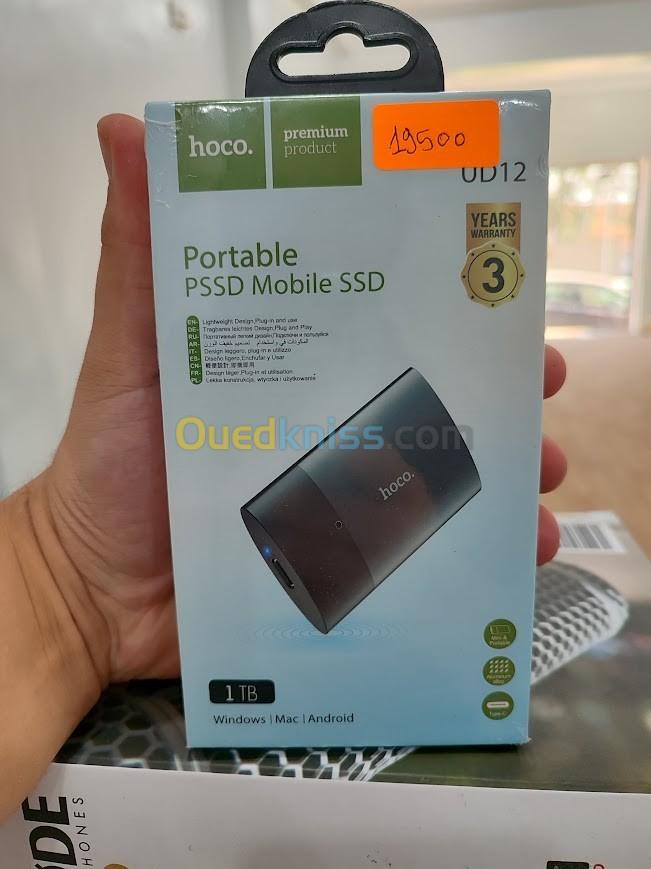 Disque Dur Externe HOCO  SSD Mobile De 128 GB/ 256 GB/ 512 GB/ 1 TO