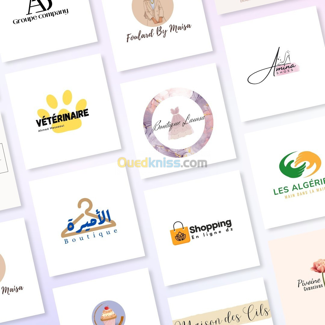 Conception Logo-carte visite - publications Facebook 