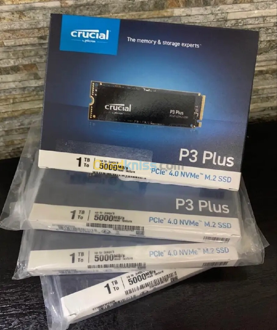  SSD Nvme Crucial P3 Plus Gen 4 1tb