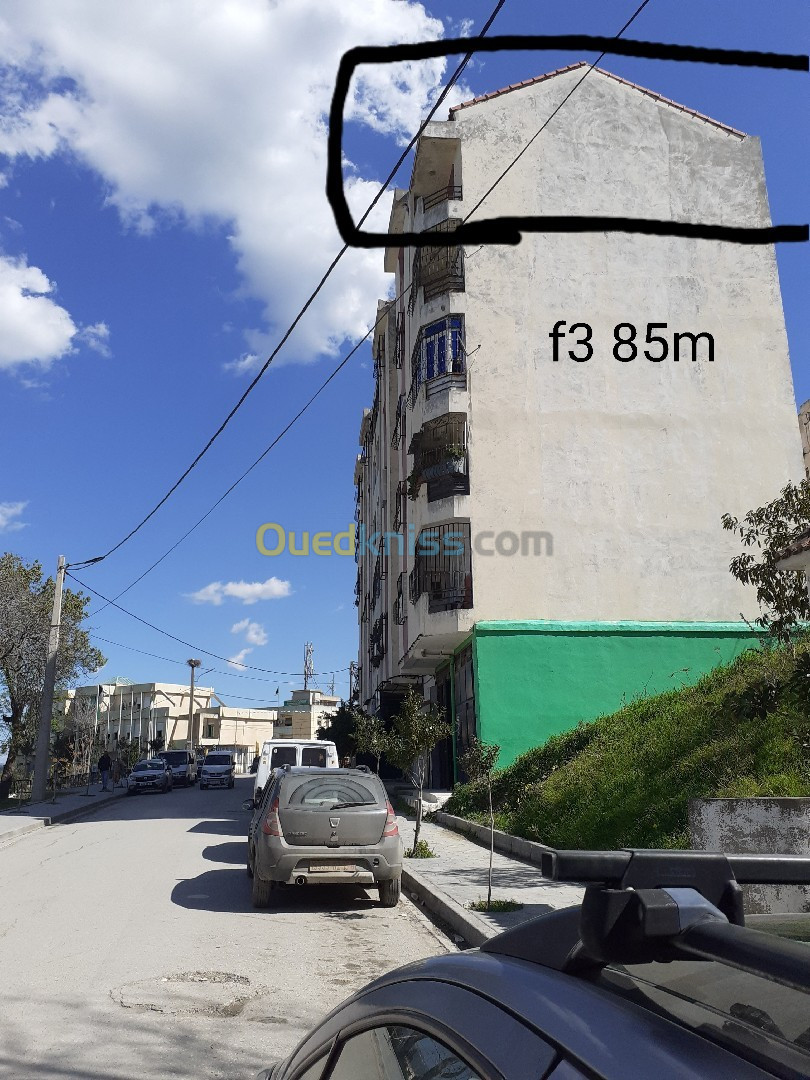 Vente Appartement F3 Tizi Ouzou Draa el mizan