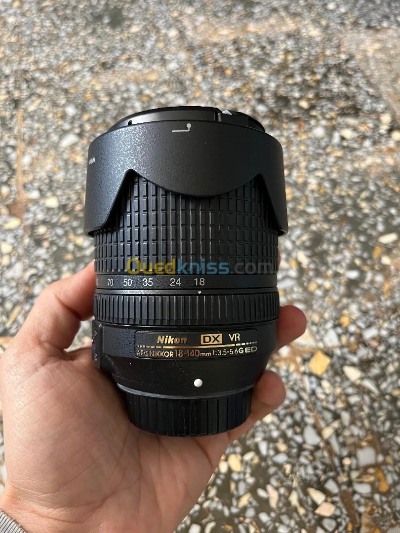 Objectif NIKON DX VR 18-140mm 1:3.5 - 5.6G ED