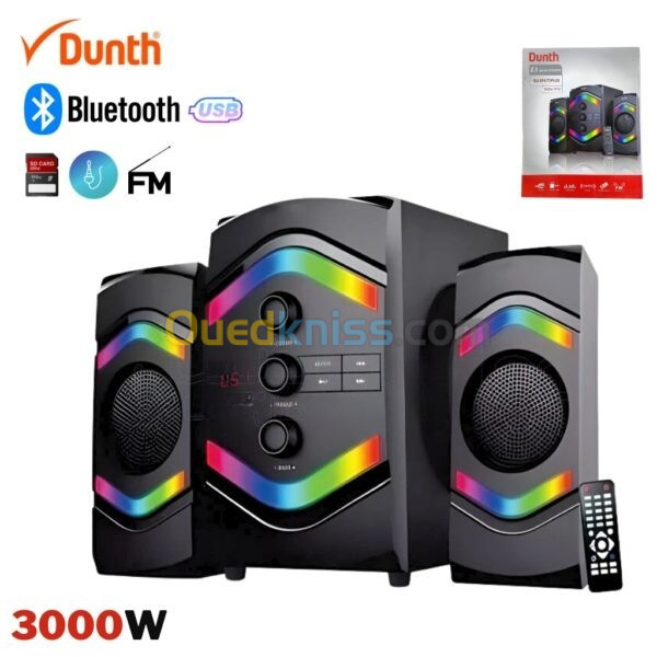 Ampli haut parleur de haute qualité 2.1 3000W DUNTH DU-SP471PLUS 0