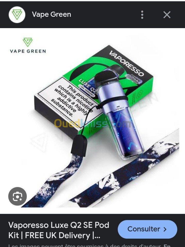 Cigarette électronique vaporesso + geekvape 