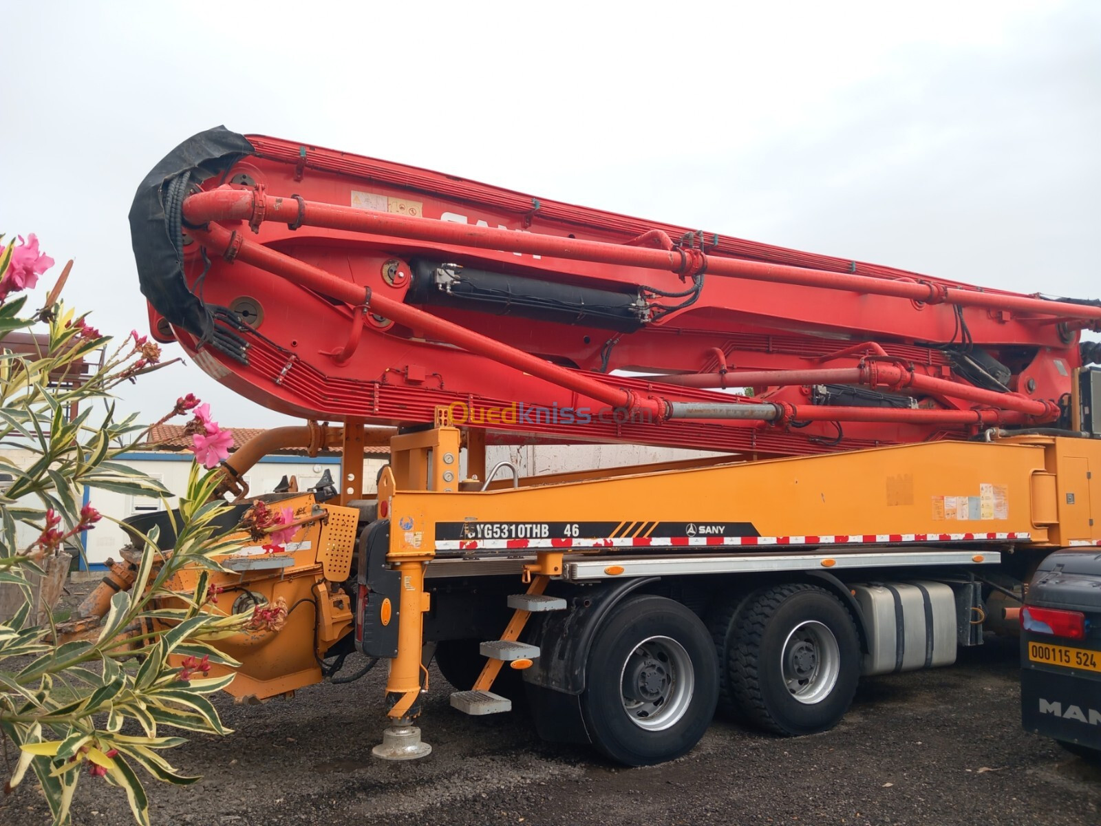 Volvo Pompe À Béton Girafe 2013