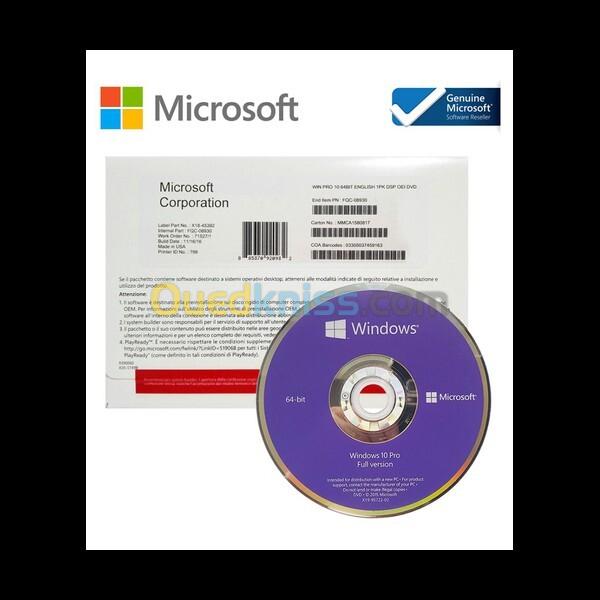 Licences Microsoft (WINDOWS 10 / 11 , OFFICE 2019 / 2021 , WINDOWS SERVER 2019 / 2022 , SQL SERVER 