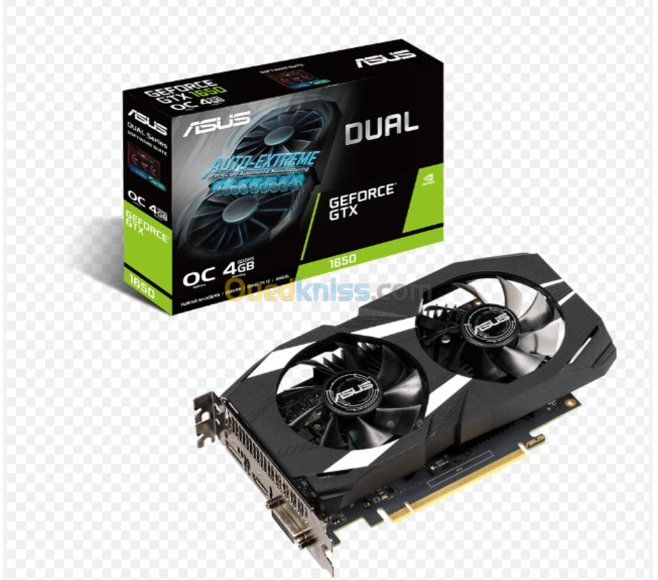 ASUS dual gtx1650 4gb oc ddr5