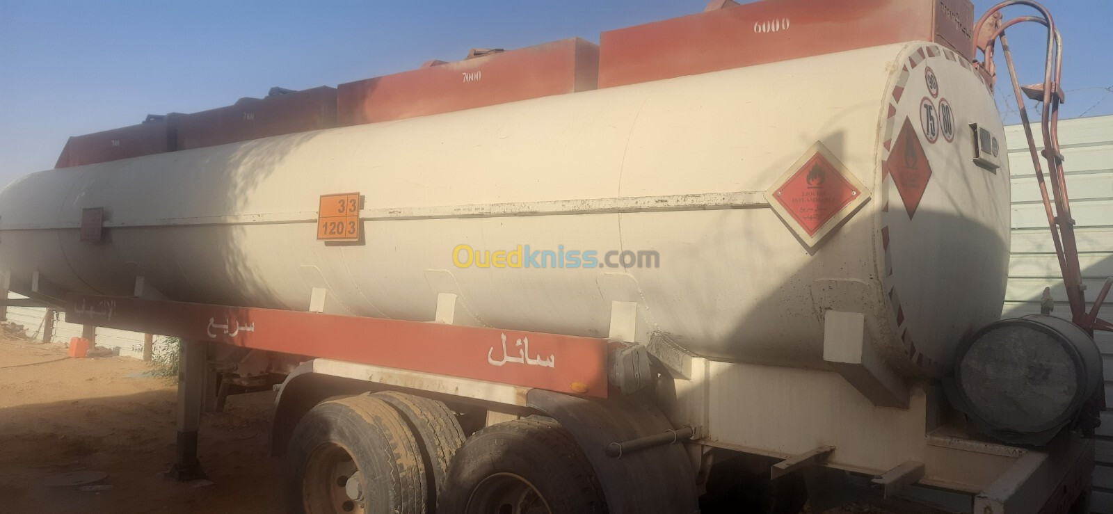 TIRSAM Citerne Gasoil 27000 Litre ( 27 M3 ) 2017