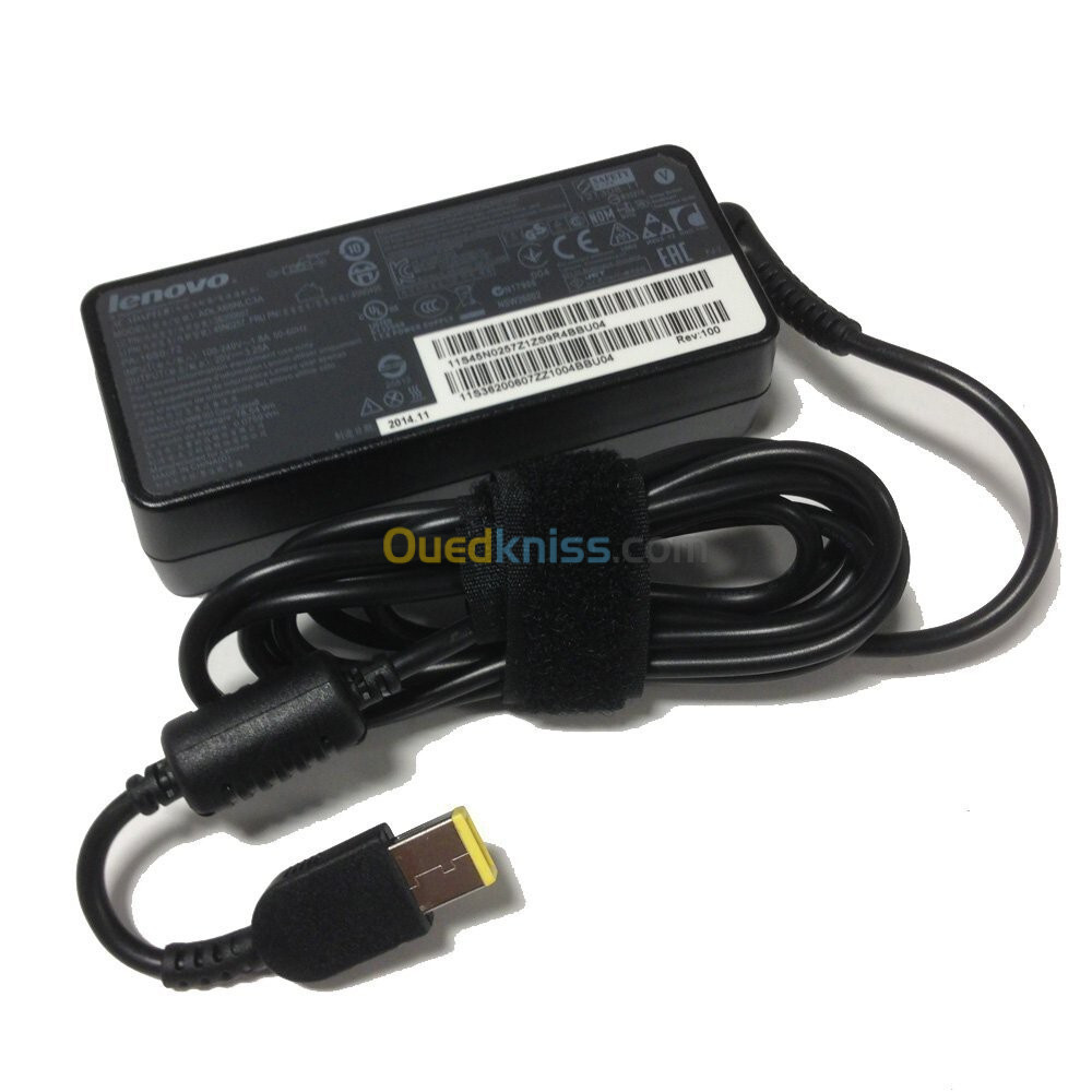 CHARGEUR LENOVO USB 65W 20V3.25A ORIGINALE