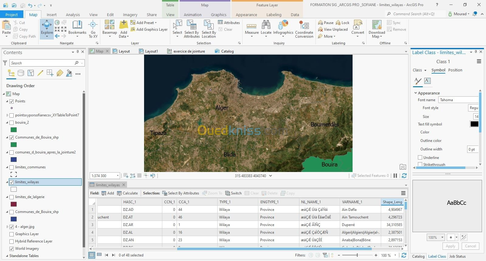  FORMATION  ARCGIS PRO  تكوين نظم معلومات جغرافية  ارك جيس برو 