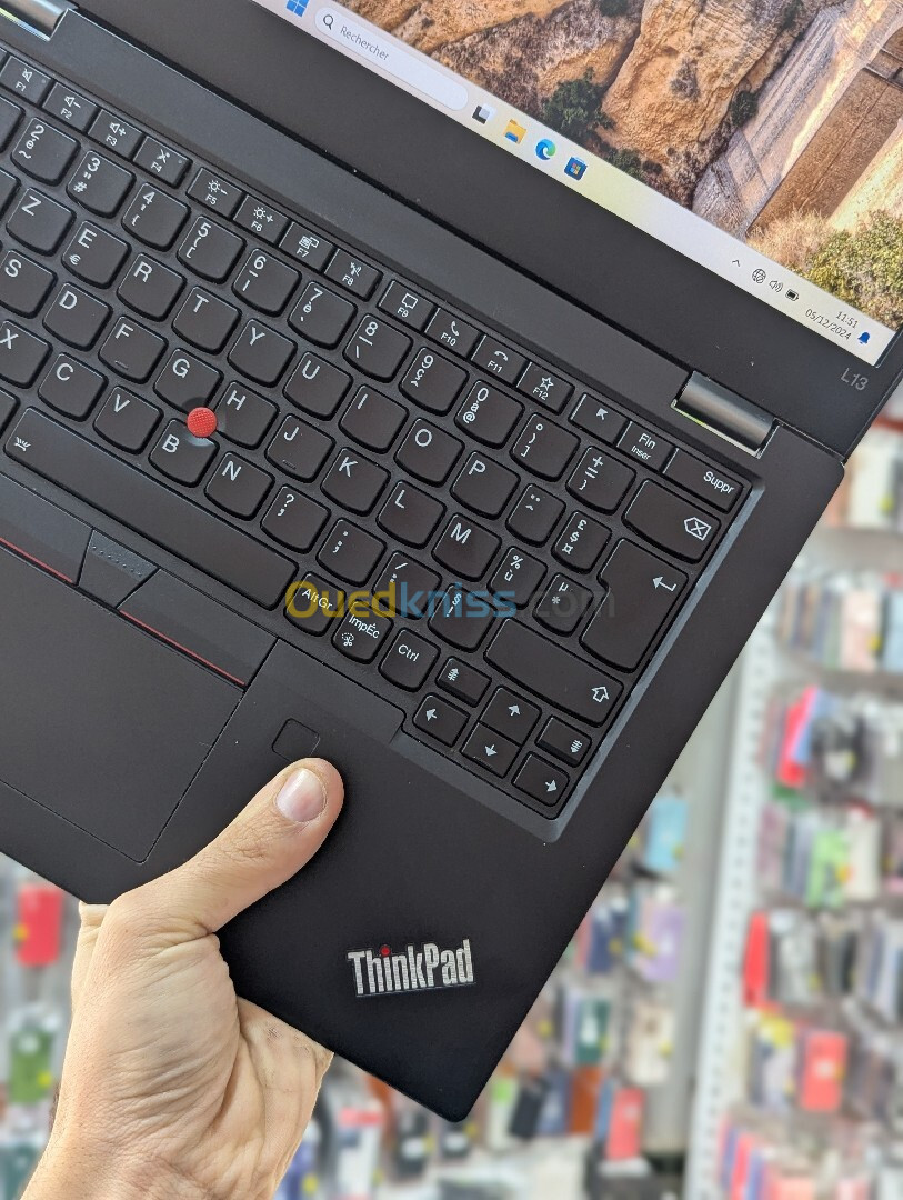 LENOVO THINKPAD L13 AMD RYZEN 5 PRO 5650U  16GB 256 SSD 13.3 POUCE FHD