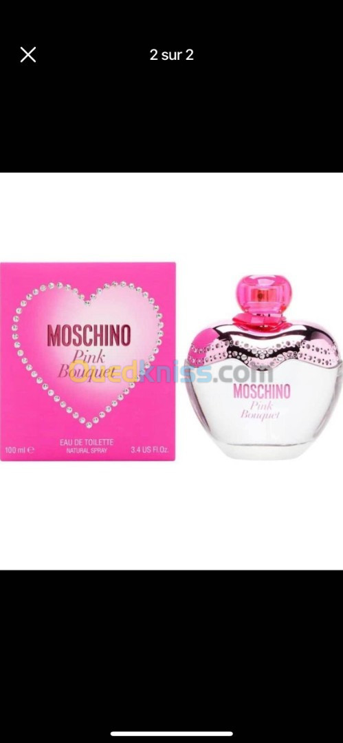 eau de toilette moschino pink bouquet 