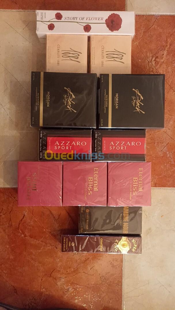 Lot parfum et eau de toilette 