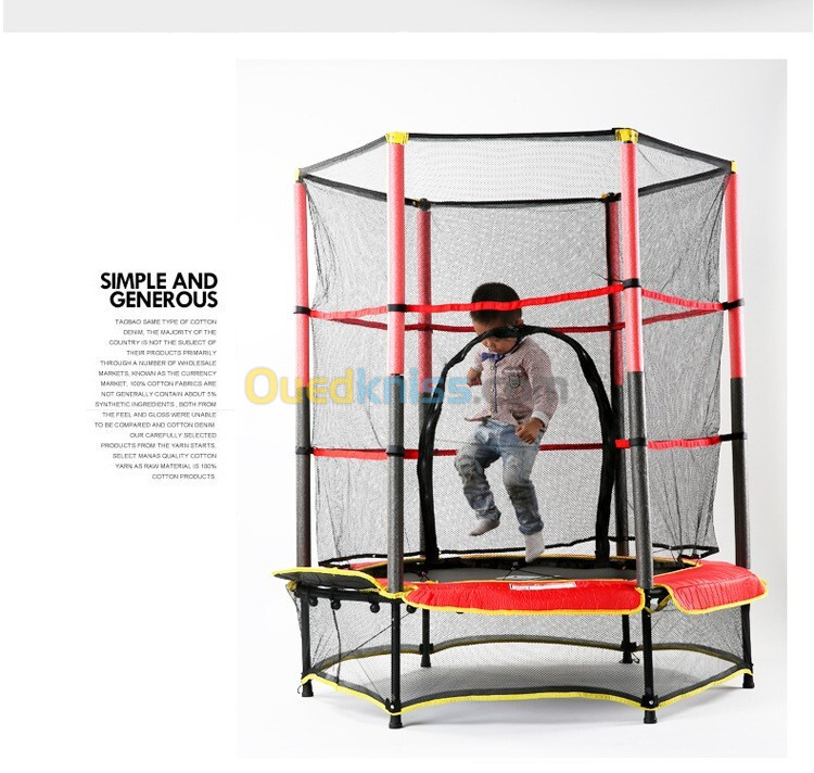 Trampoline créatif pour enfant