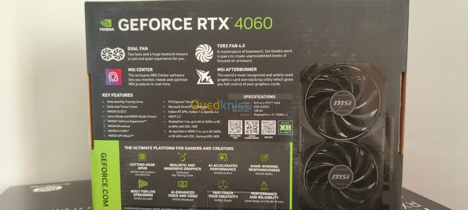 Msi rtx 4060 ventus new 