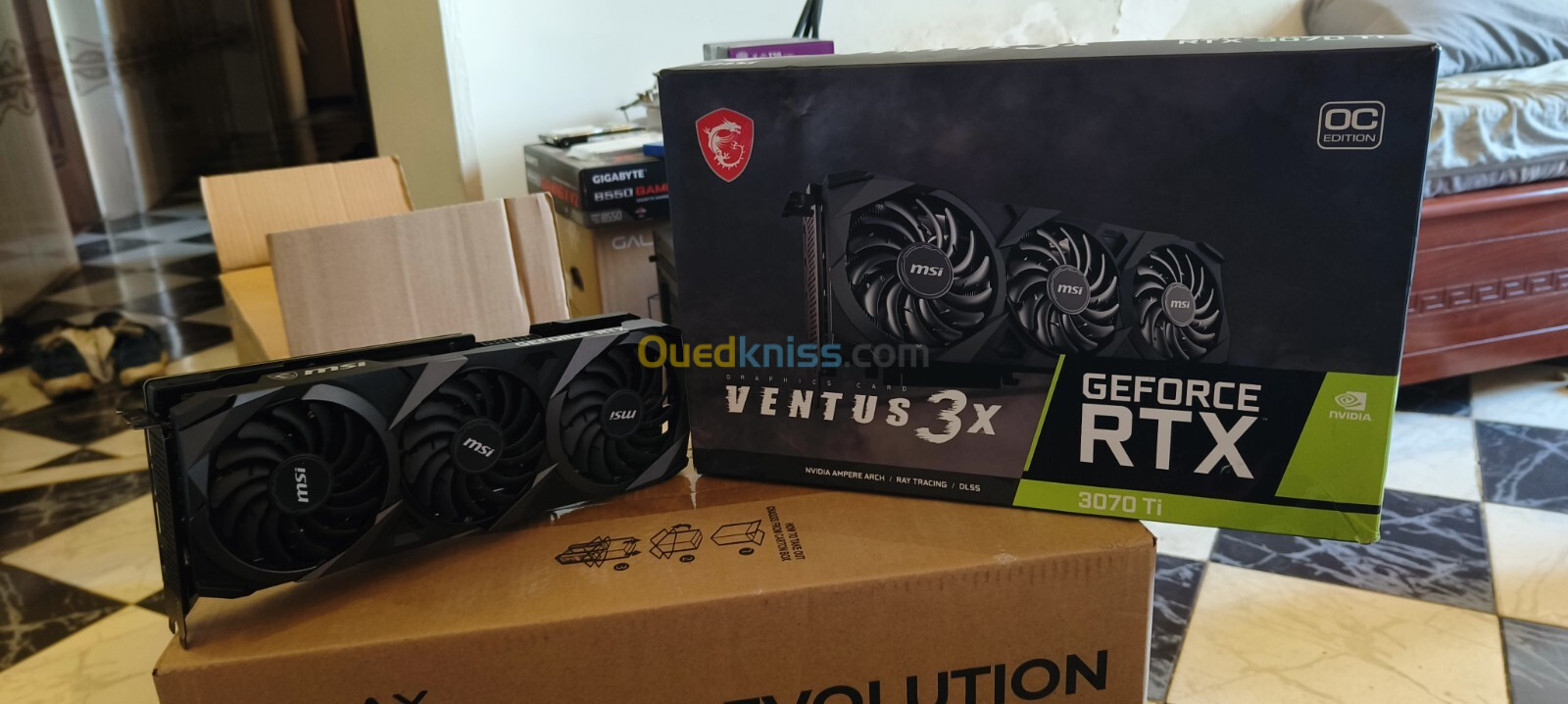 Msi ventus RTX 3070 ti x3