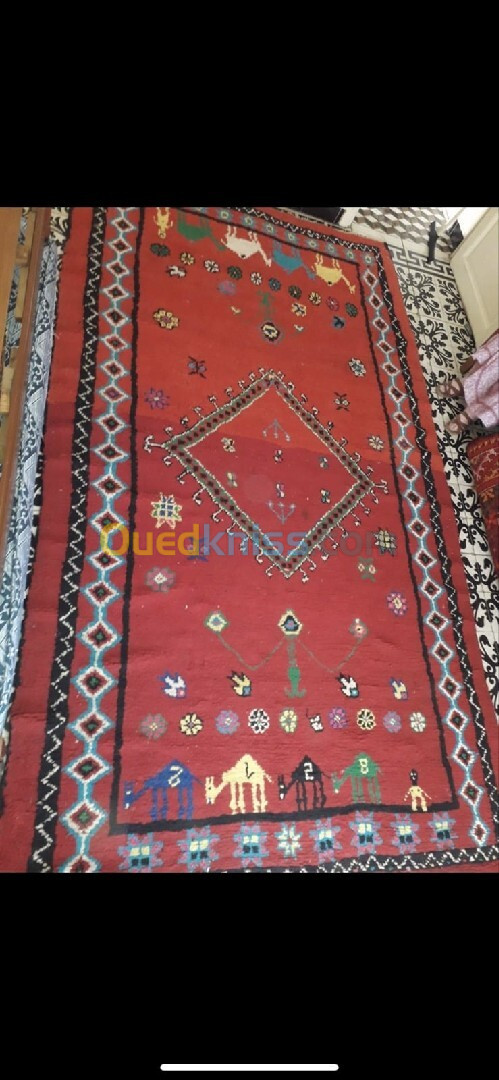 02 tapis a vendre purement en laine 