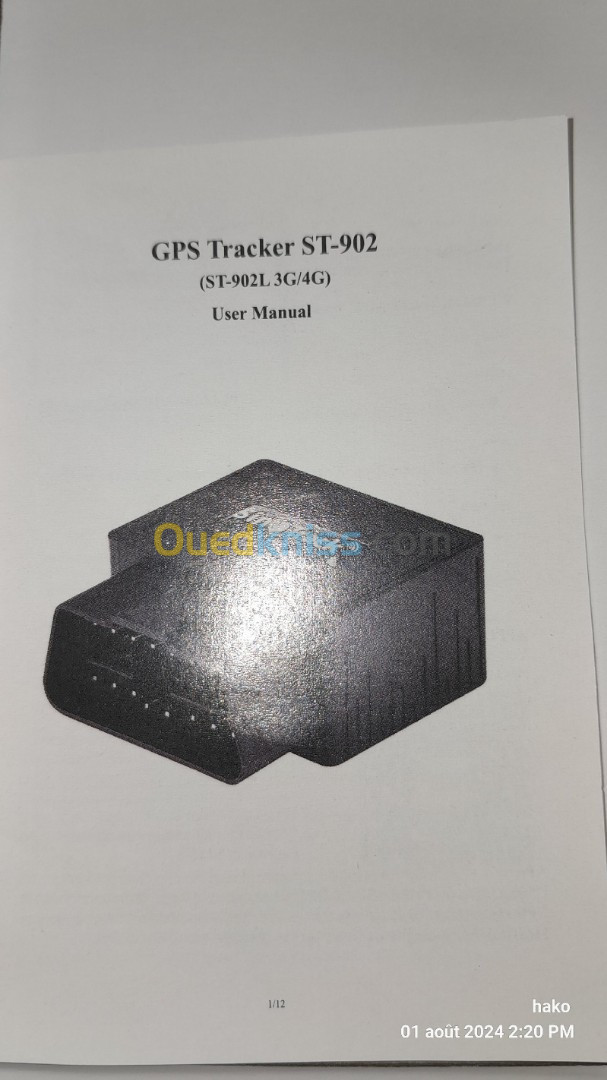 GPS TRACKER ST-902 original