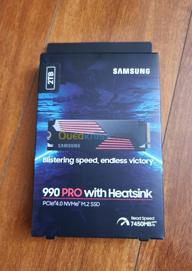 Samsung SSD 990 PRO 2TB PCIE 4.0X4 NVME avec Heatsink -- promotion