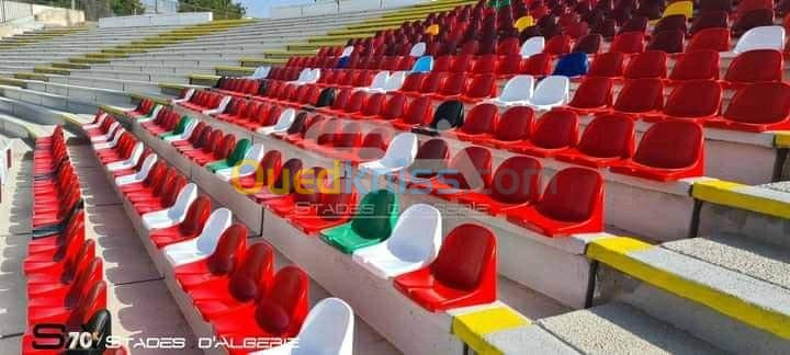 Chaise de tribunes pour les stades