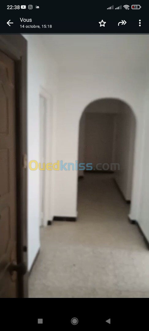 Location Appartement F4 Alger Cheraga