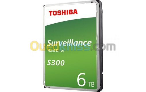 DISQUE DUR 6TB TOSHIBA S300 3.5" SURVEILLANCE