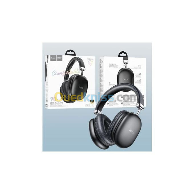 Hoco W35 Max 90H d'autonomie - Casque Sans Fil Bluetooth 5.3 - AUX / TF CARD / BT