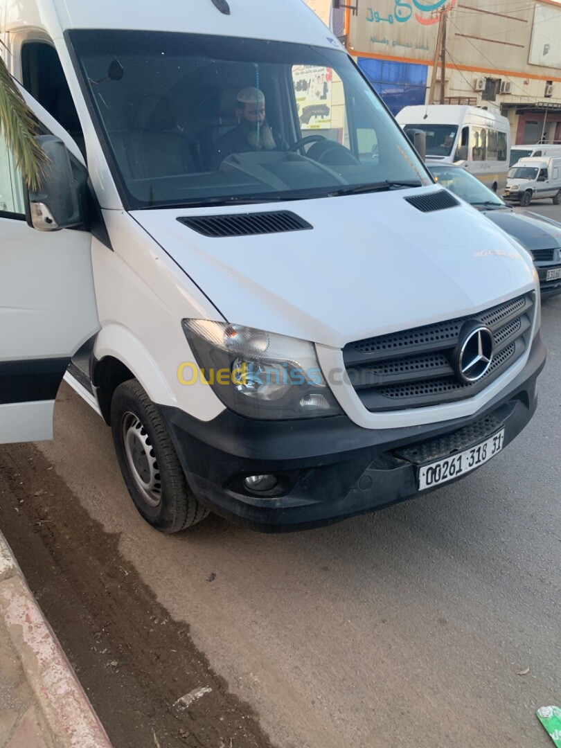 Mercedes Sprinter 2018 Surélevé chassis moyen