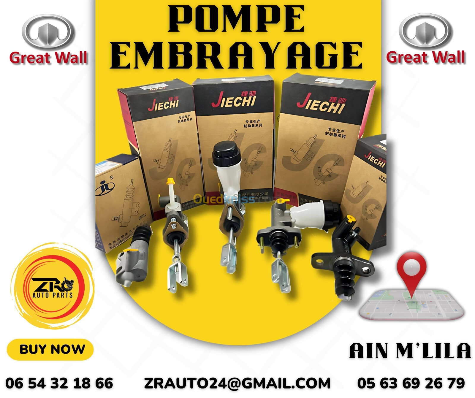 Pompe Embrayage GreatWall C30 Florid M4 Wingle Peri Haval