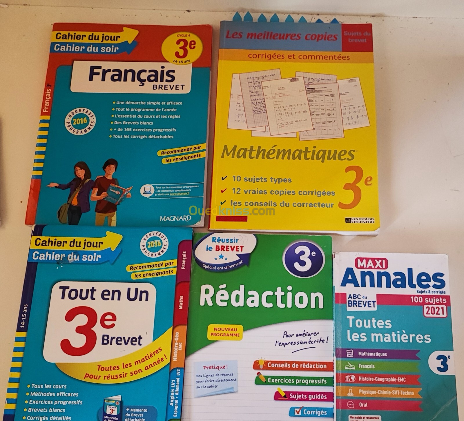 Annales de 3e année collège 