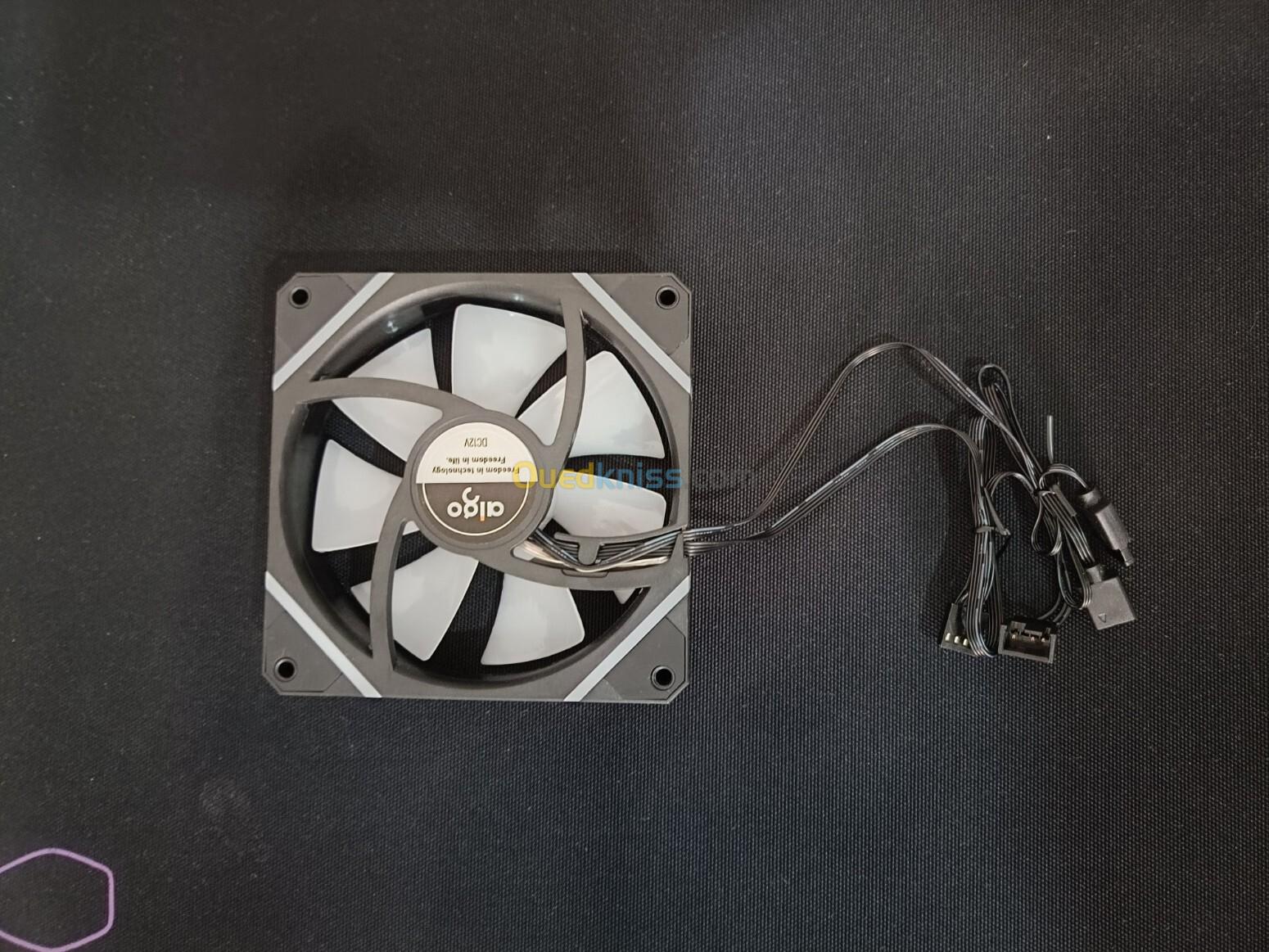 aigo AM12PRO A-RGB black single fan 