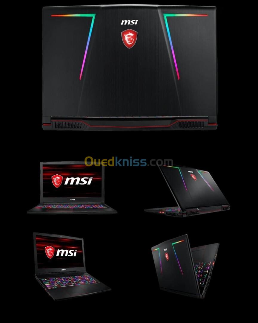 MSI GE67VR i7 7 Gen 32 Gb ram 512ssd gtx 1060 6GB ecran 15 Pouce FHD 144Hz Etat 10/10