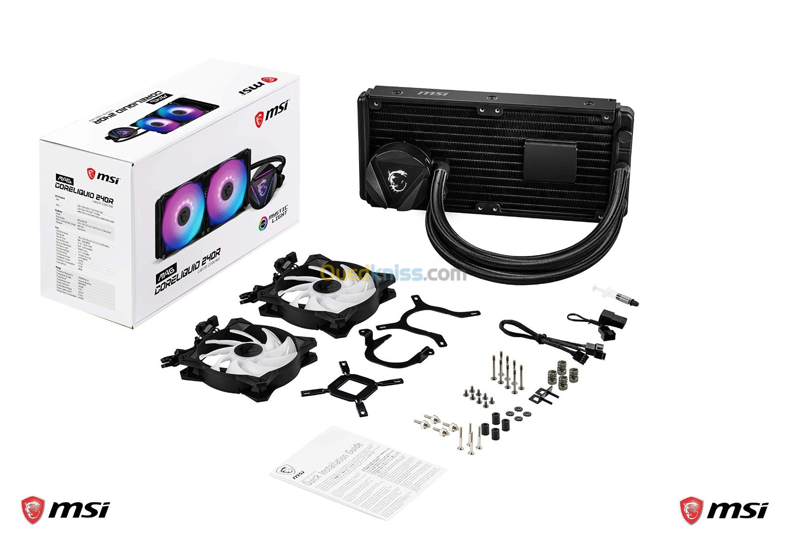 WATERCOOLING MSI MAG 240R V2 BLACK