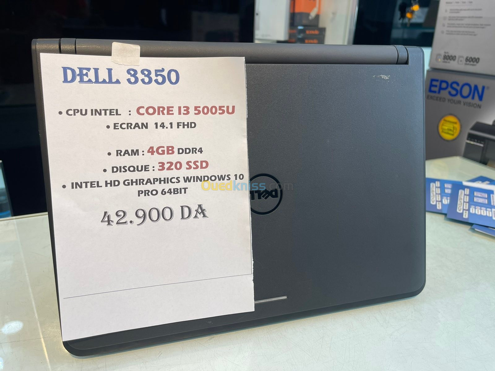 LAPTOP DELL LATITUDE 3350 I3-5005 4GO 320GO