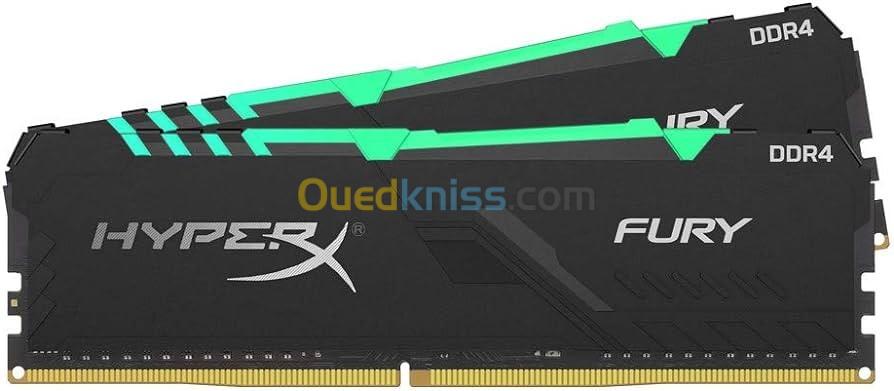 RAM KINGSTON FURY BEAST 16GB DDR4 3200 MHZ RGB