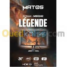 MONITEUR MATOS MSG242 LEGEND 24'' FHD 165HZ HDR IPS