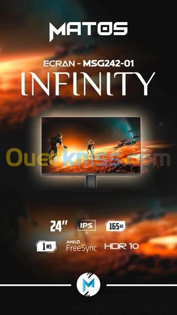 MONITEUR MATOS MSG 242 INFINITY 24 FHD 165HZ IPS