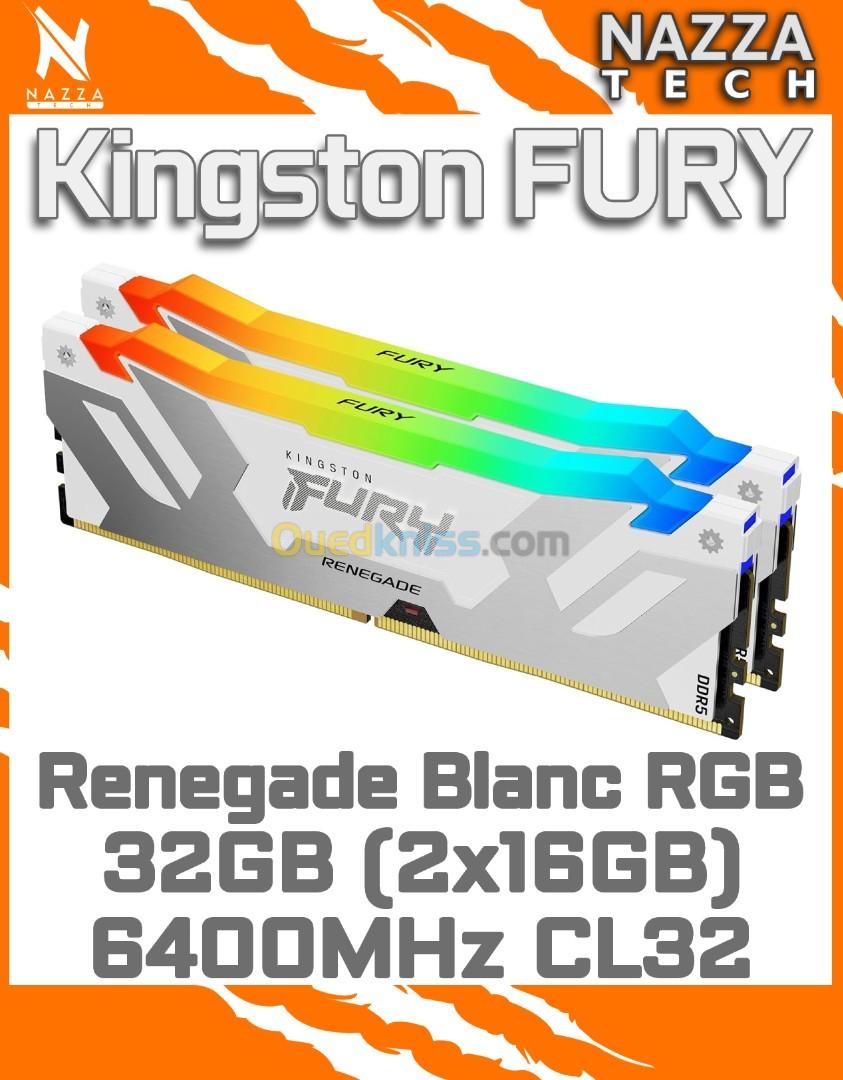 Kingston Renegade RGB 32GB (2x16GB) 6400MHz CL32