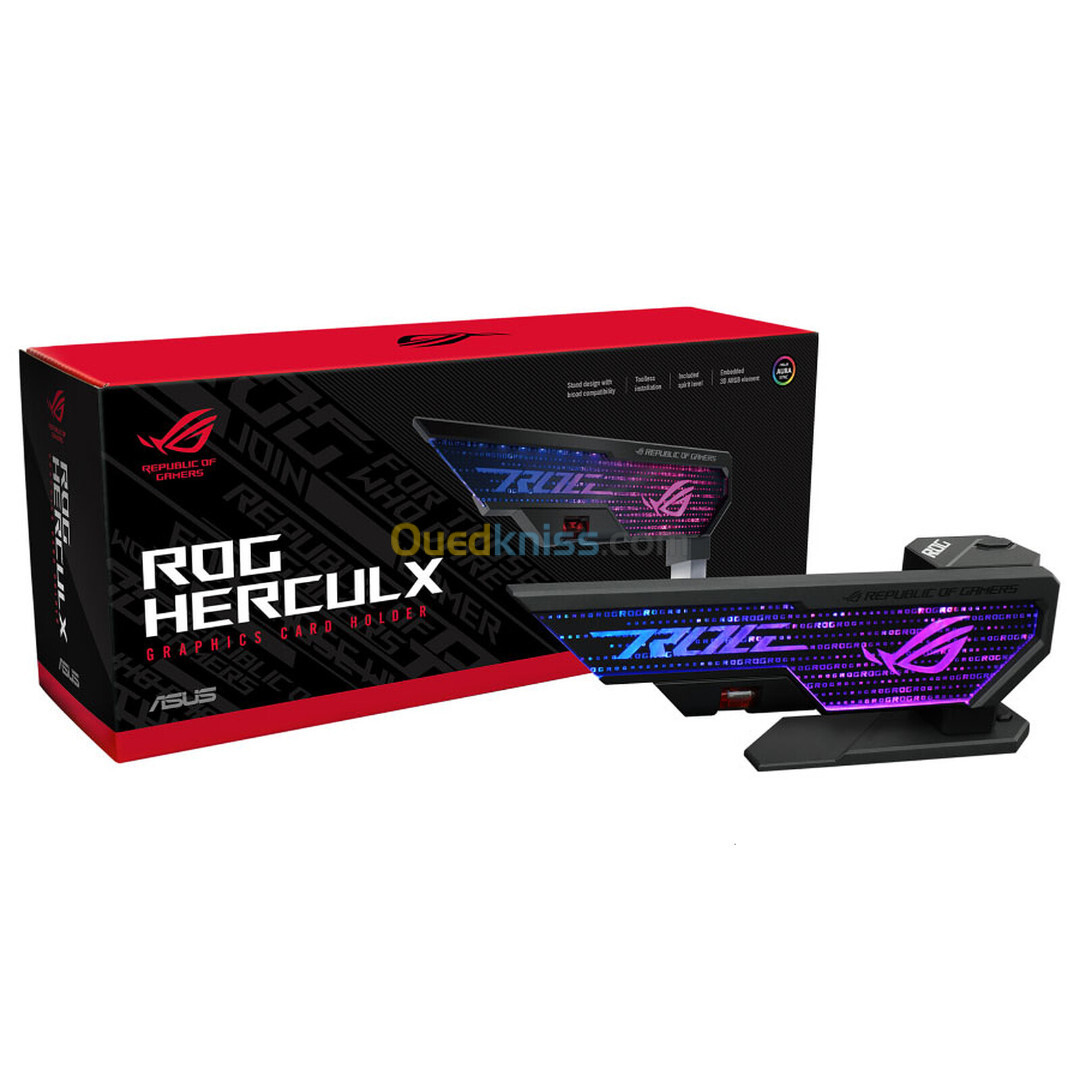 Support pour carte graphique ARGB ASUS ROG XH01 Herculx 