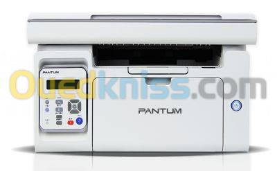 Pantum Multifonction A4 laser 3 en 1 M6509NW avec WiFi Noir et Blanc