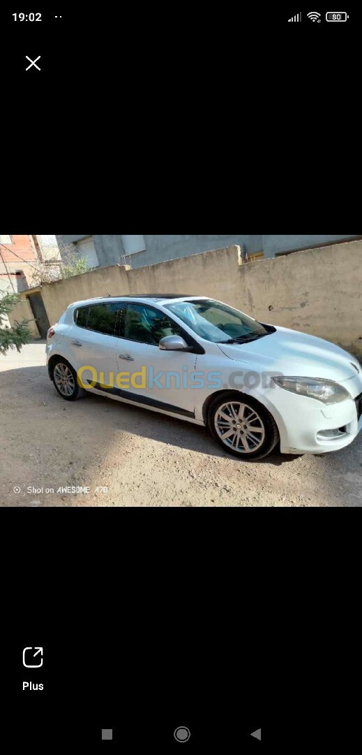 Renault Mégane 2012 GT line