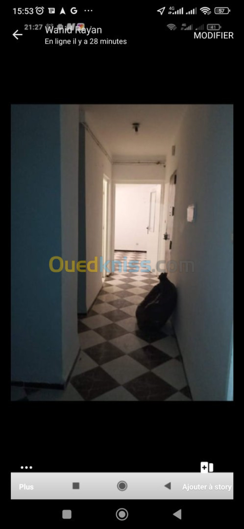 Location Appartement F2 Alger Tessala el merdja