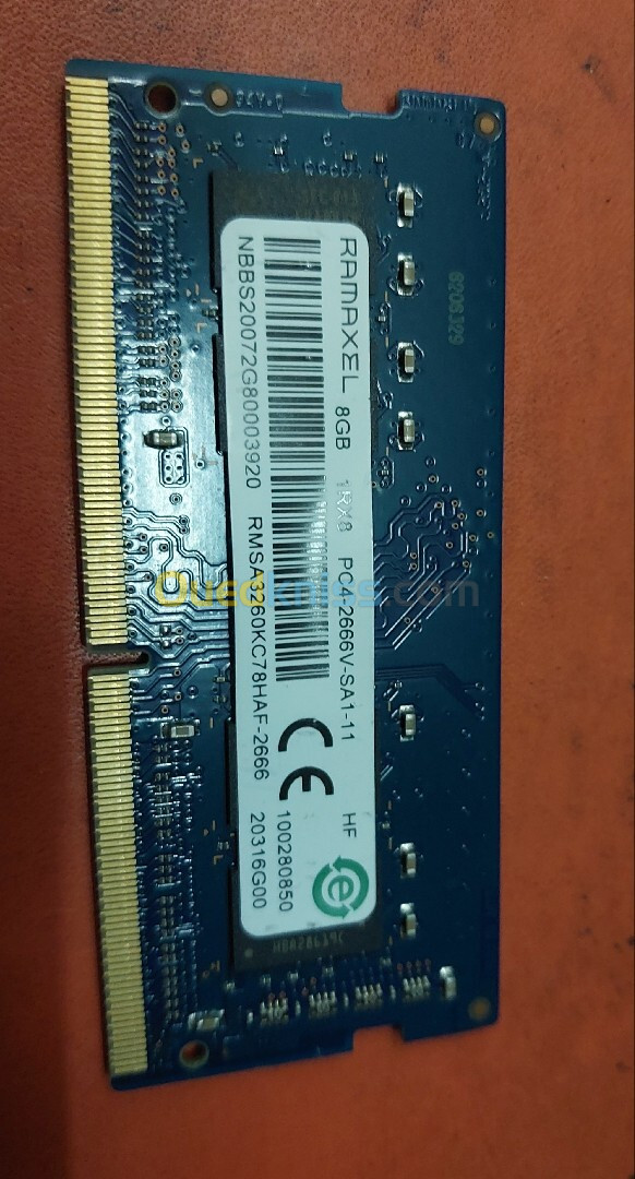 Ram ddr4 8GB original 