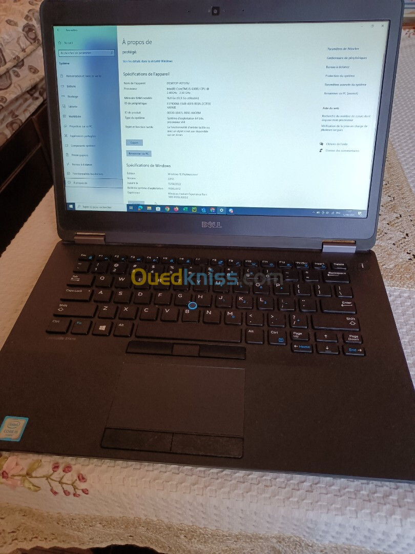 Dell Latitude E7470- i5 - 16 Giga 