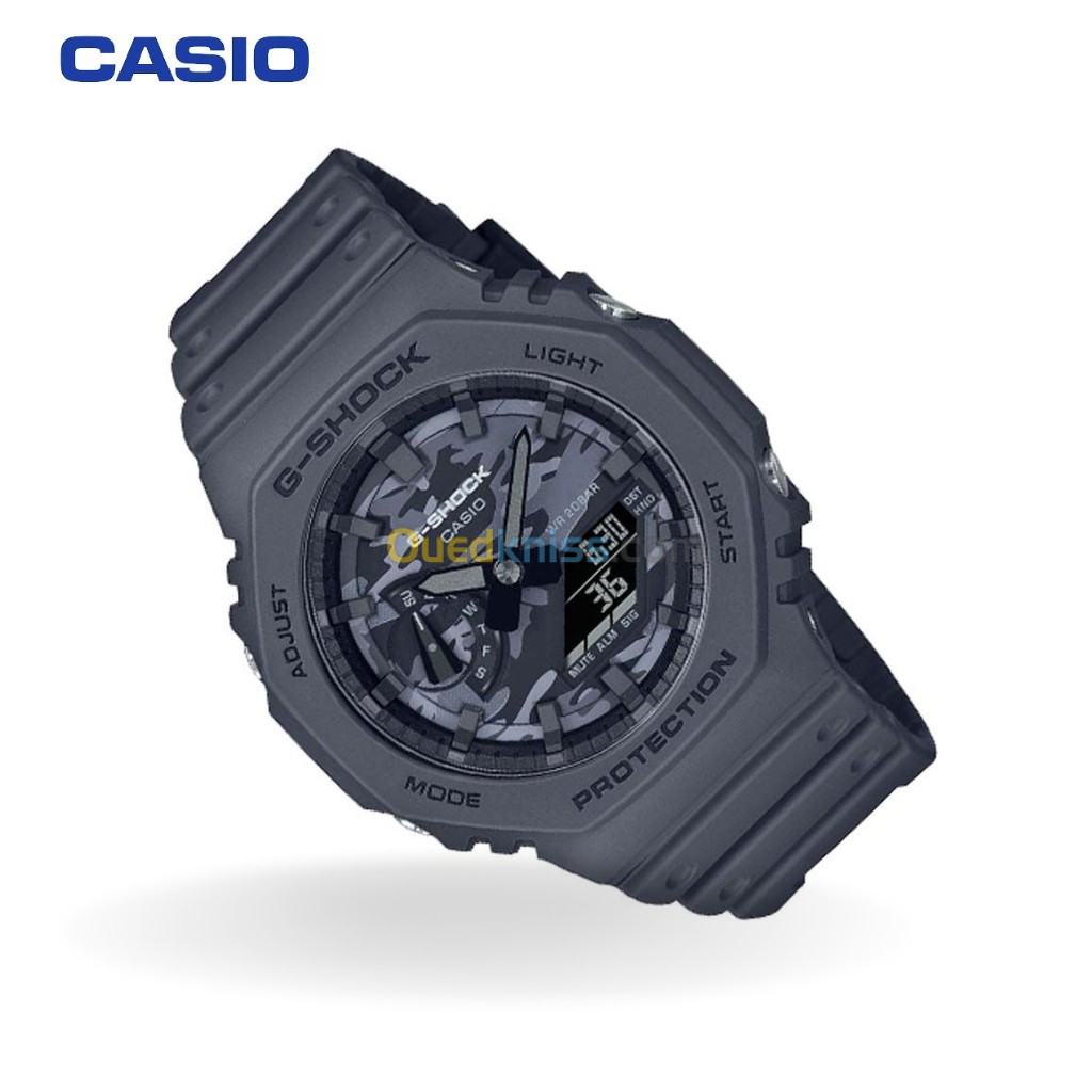 Montre Casio G-Shock Noir Fond Camo