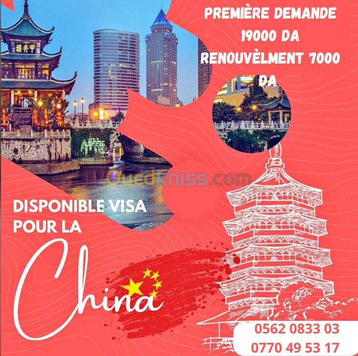  BIG PROMO  #VISA_CHINE 