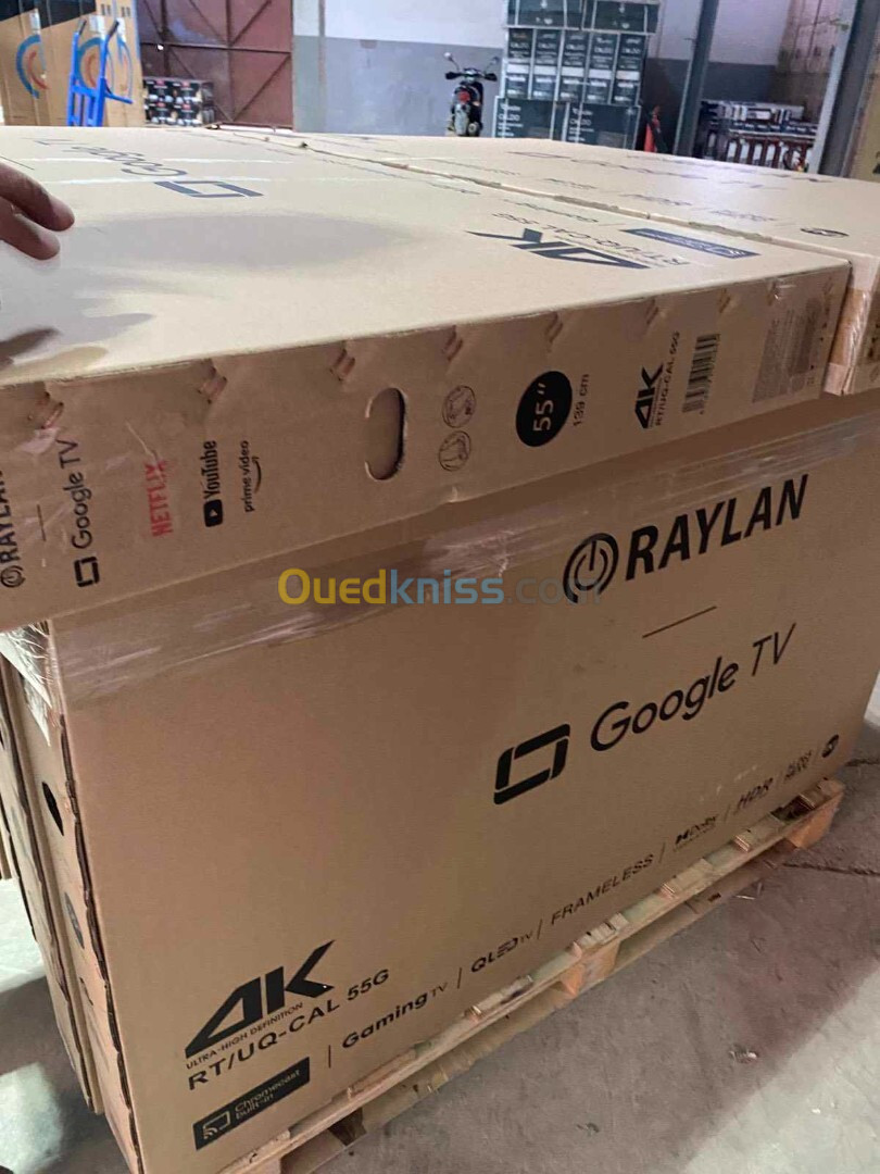 TV Raylan  98 pouce qled pro 144 Hz 580000 Google tv