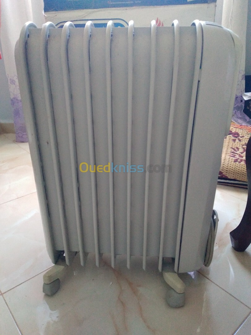 radiateur à bain d'huile ventilé delonghi