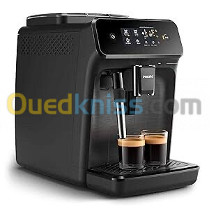 Machine expresso broyeur, 2 boissons, mousseur lait