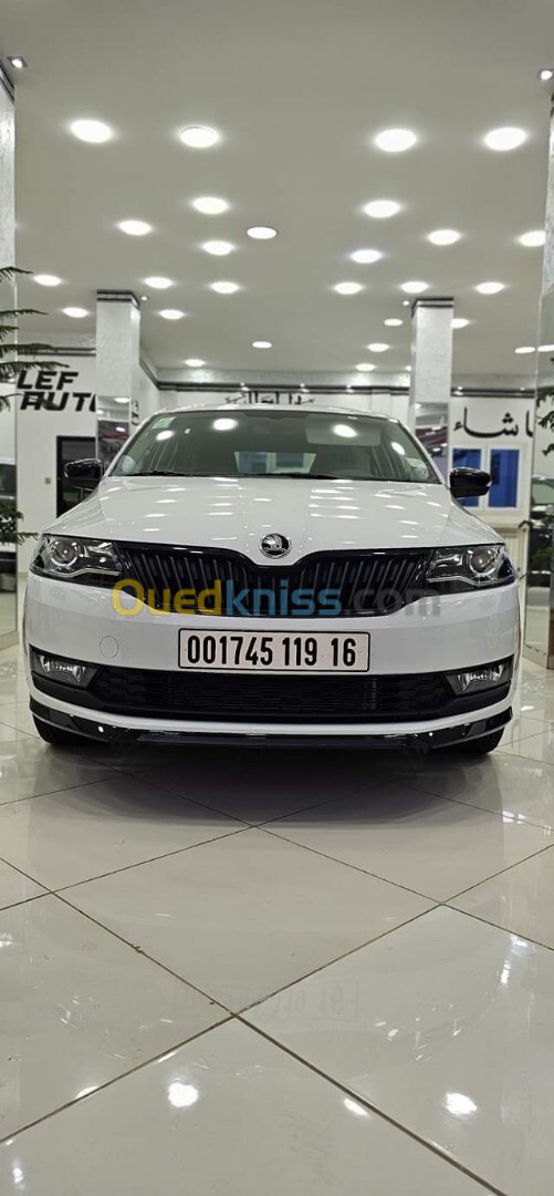 Skoda Rapid 2019 Monte carlo