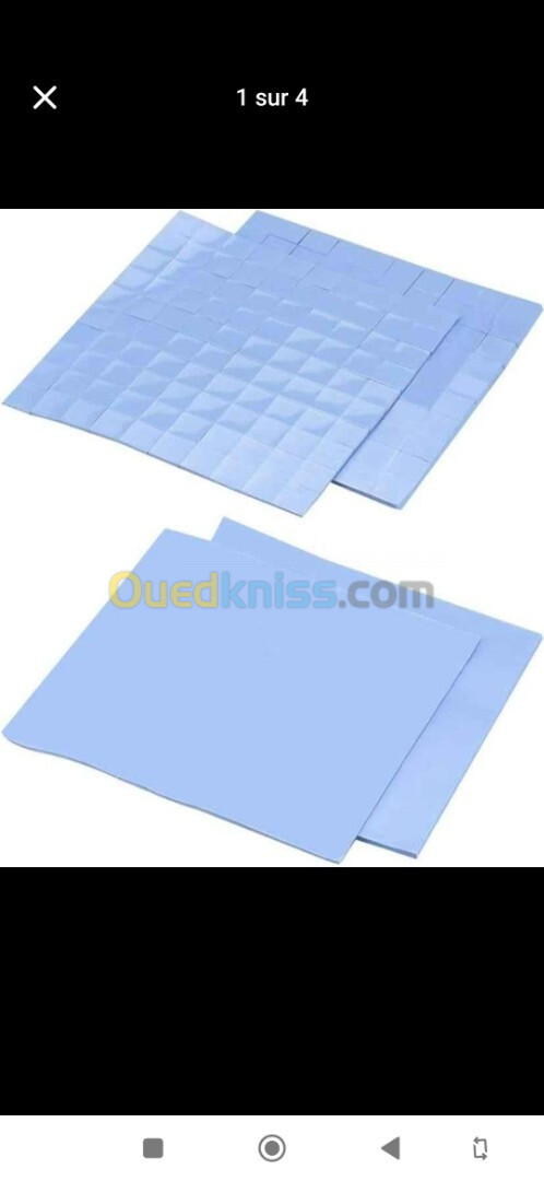 Thermal pad 10x10cm - (1/1.5/2.0)mm Gpu pad